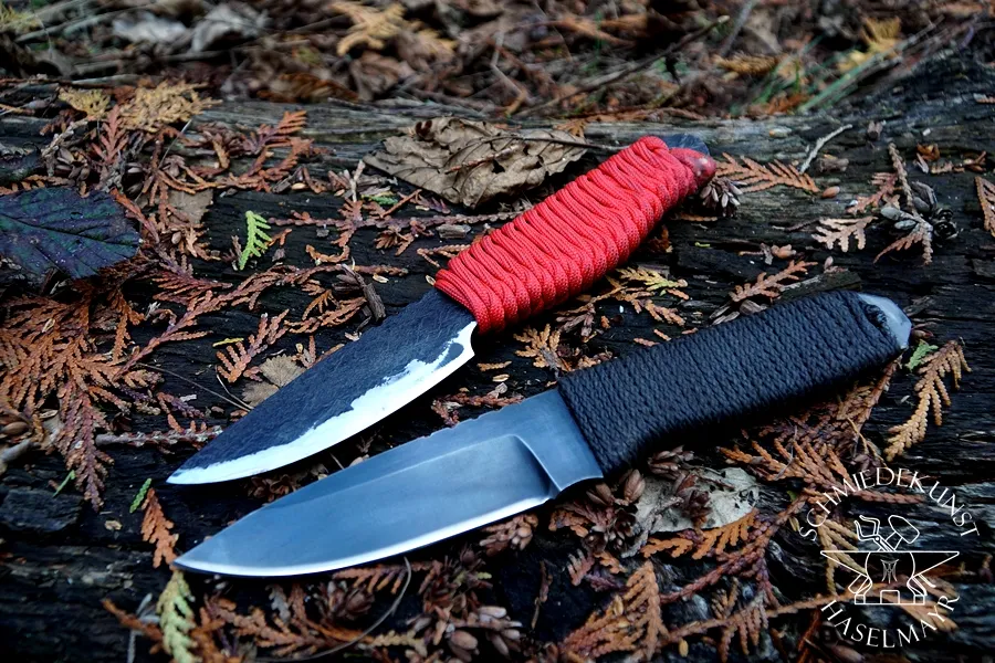 Survival-Outdoor Messer schmieden im Bayerischen Wald