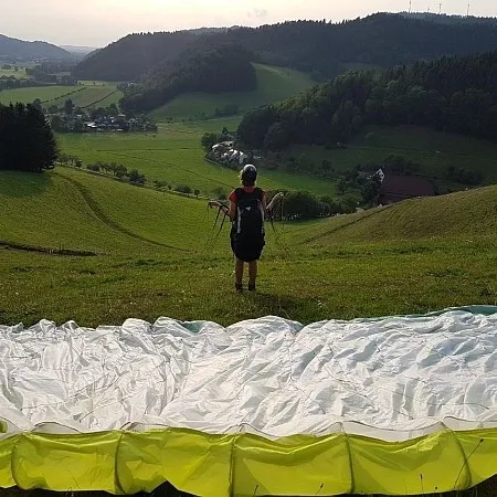 Gleitschirmfliegen Schnuppertag Bild 3