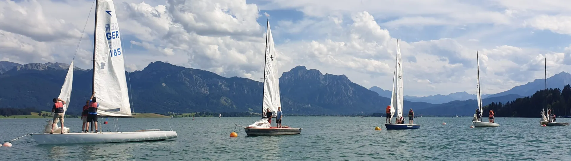 Segelgrundkurs am Forggensee für Anfänger