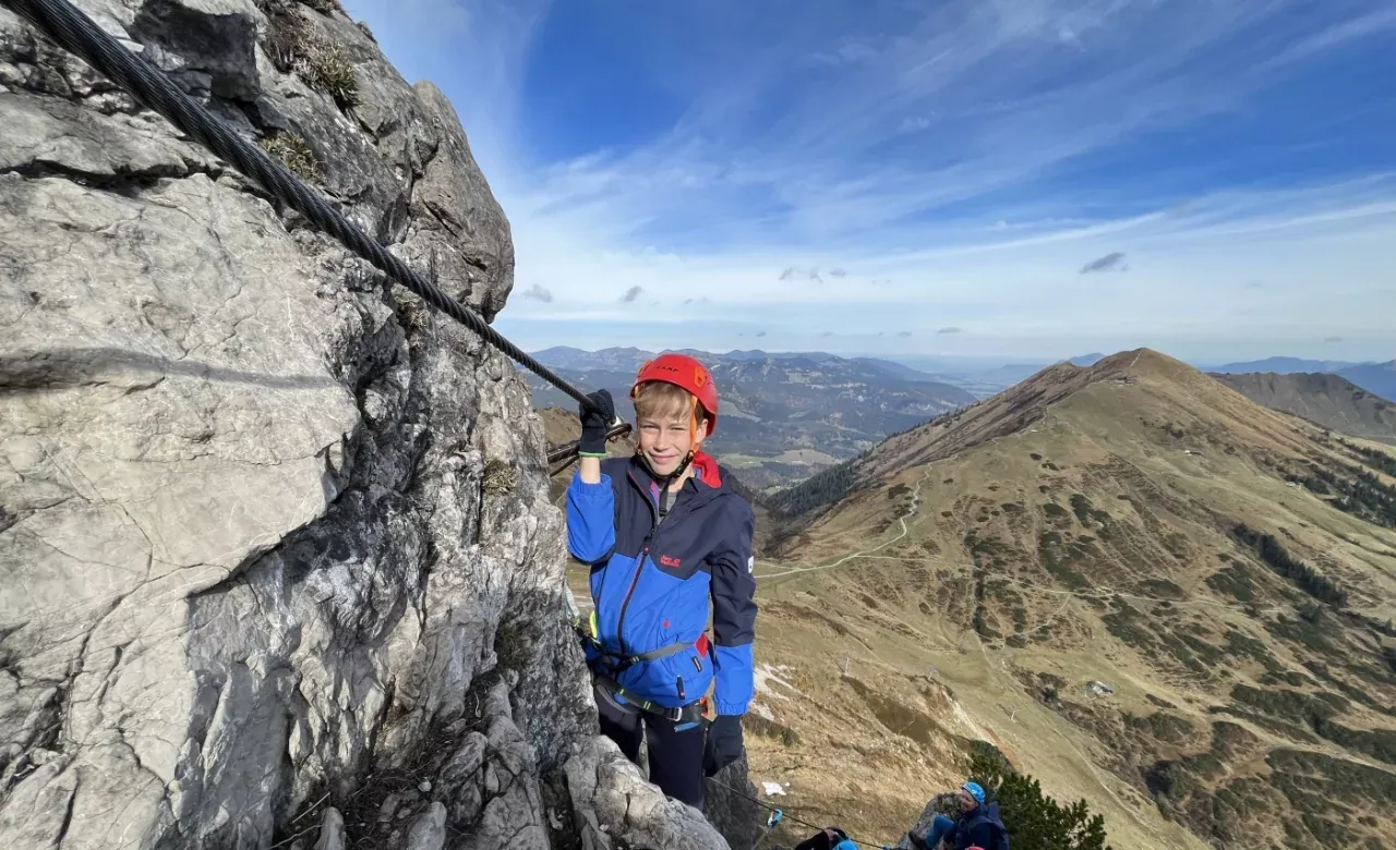 Familien Klettersteig Wochenende Bild 4