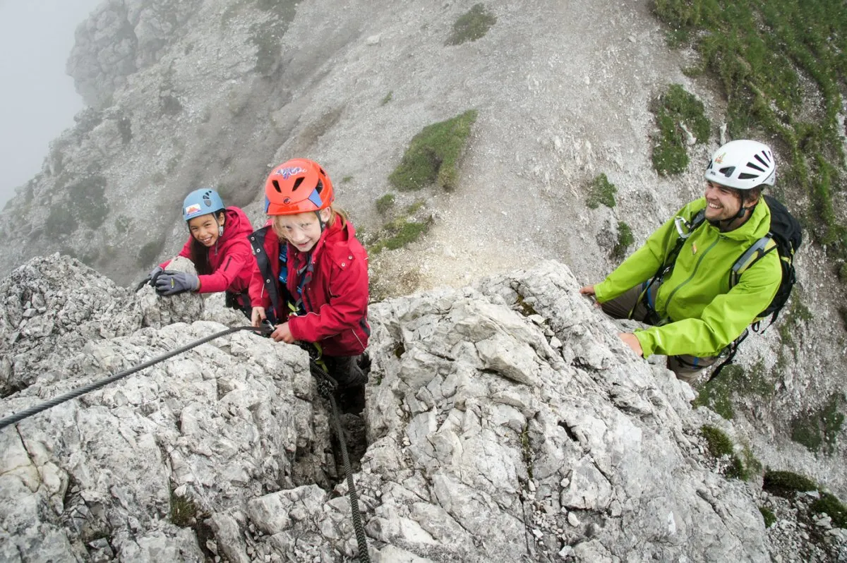 Familien Klettersteig Wochenende Bild 5