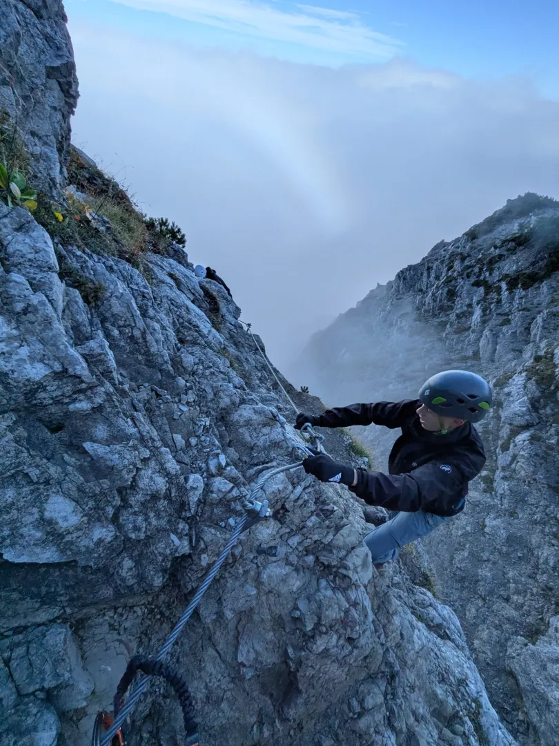 Klettersteig Grundkurs in Bad Hindelang / Oberjoch Bild 4