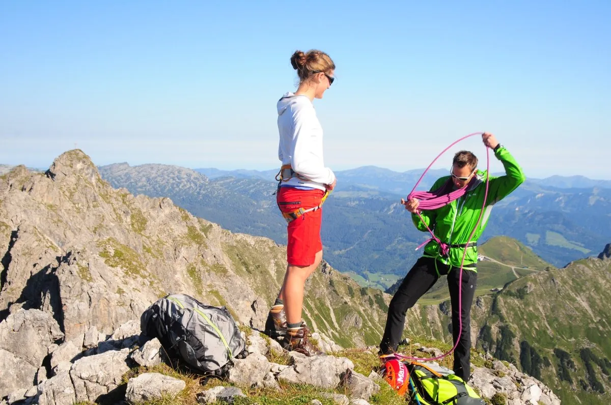 Basiskurs Alpinklettern im Allgäu mit Talübernachtung Bild 5