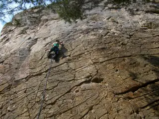 Kursbild für Felsklettern Einsteiger in Wellheim bei Konstein
