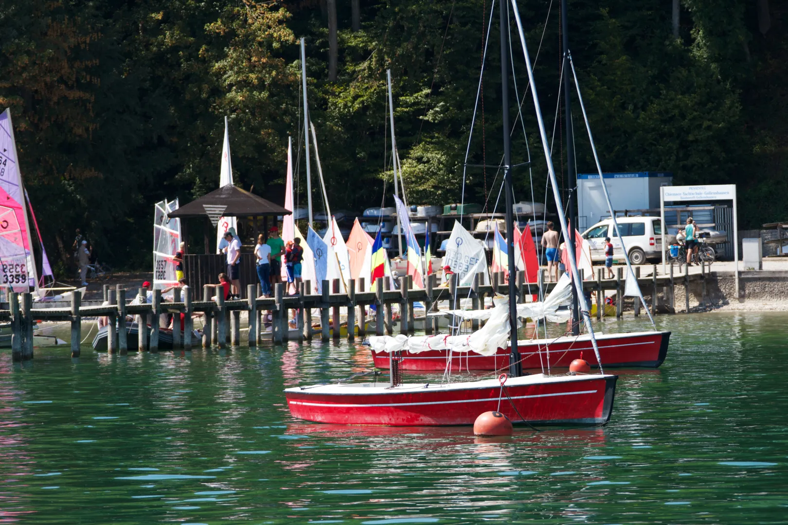 Schnuppersegeln in Gstadt/Gollenshausen Bild 2