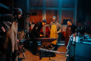 Kursbild für Messer Schmiede Kurs im Schwarzwald ( 1 Tag )