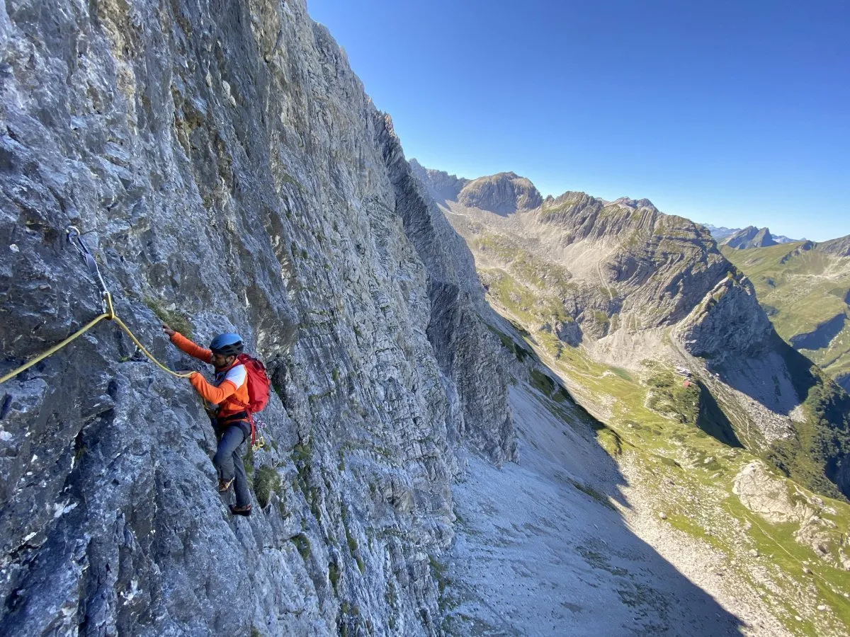 Seilschaftscoaching Alpinklettern im Allgäu