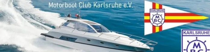 MBC Motorboot-Club Karlsruhe e.V. Banner