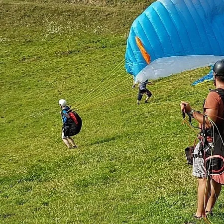 Gleitschirmfliegen Schnuppertag Bild 2