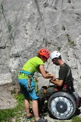 Kursbild für Inklusives Klettern Individuelles Training - Paraclimbing Individual Coaching
