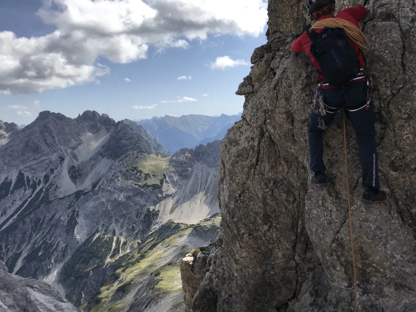 Seilschaftscoaching Alpinklettern im Allgäu Bild 3