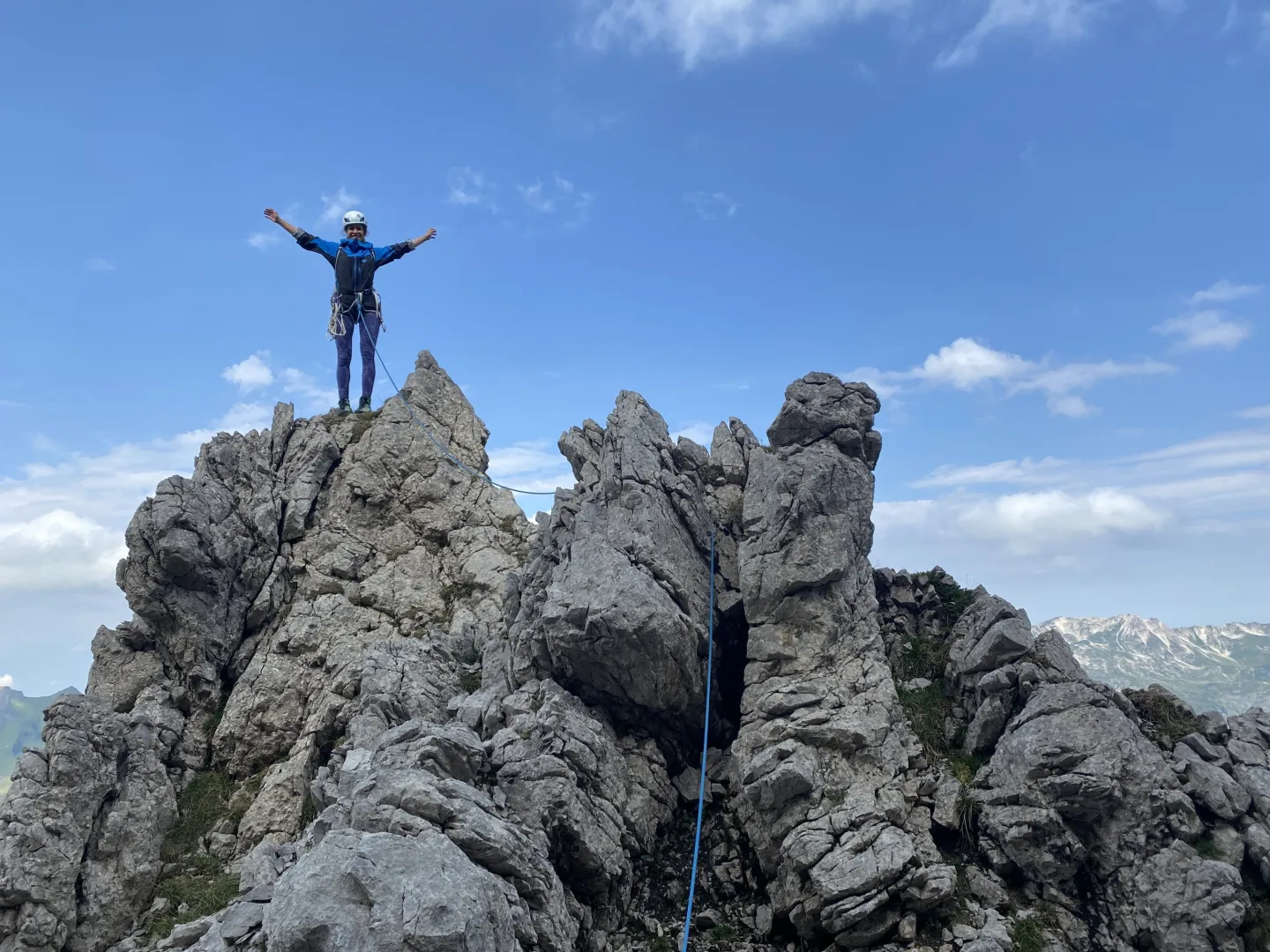 Grundkurs MSL Klettern im Allgäu - Level 2 Bild 2