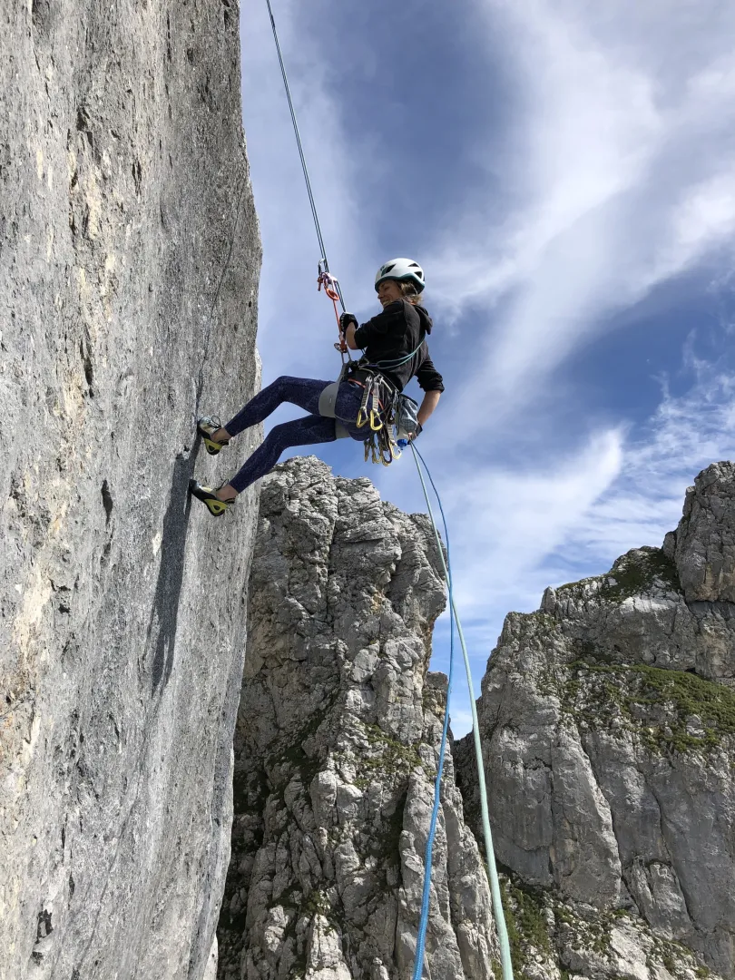 Seilschaftscoaching Alpinklettern im Allgäu Bild 4