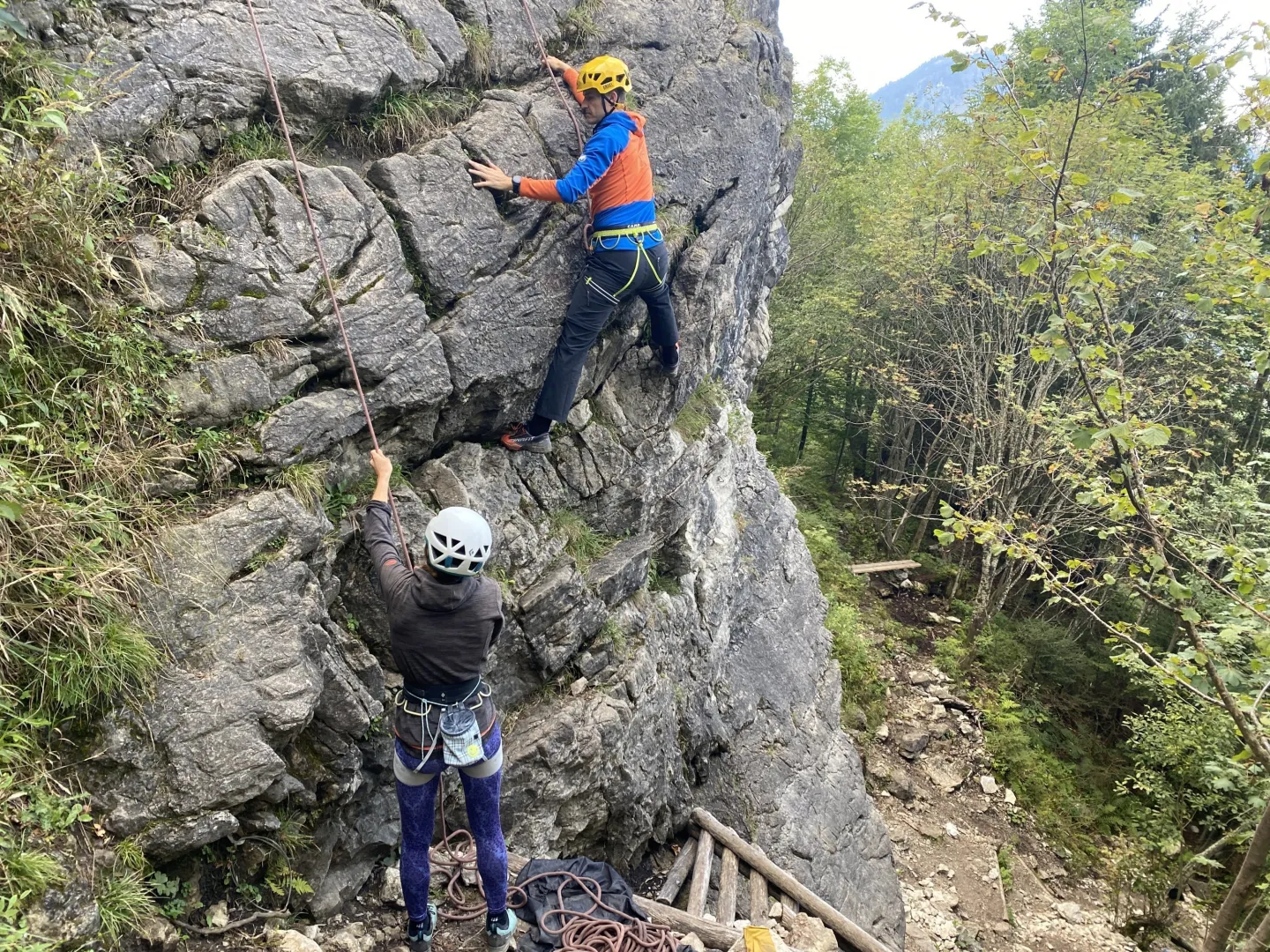 Grundkurs Klettern im Allgäu - Level 1 Bild 5