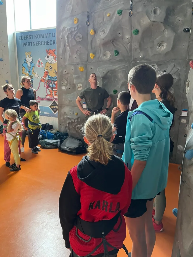 Hallenklettern in München für Familien